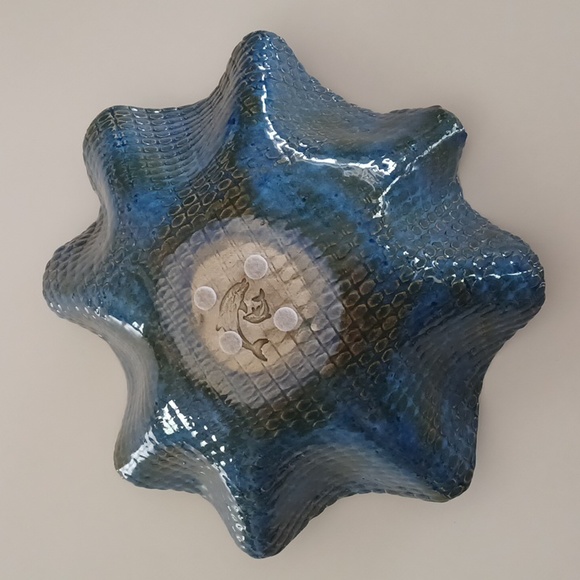 Handmade Glazed Pottery Bowl - Picture 5 of 7